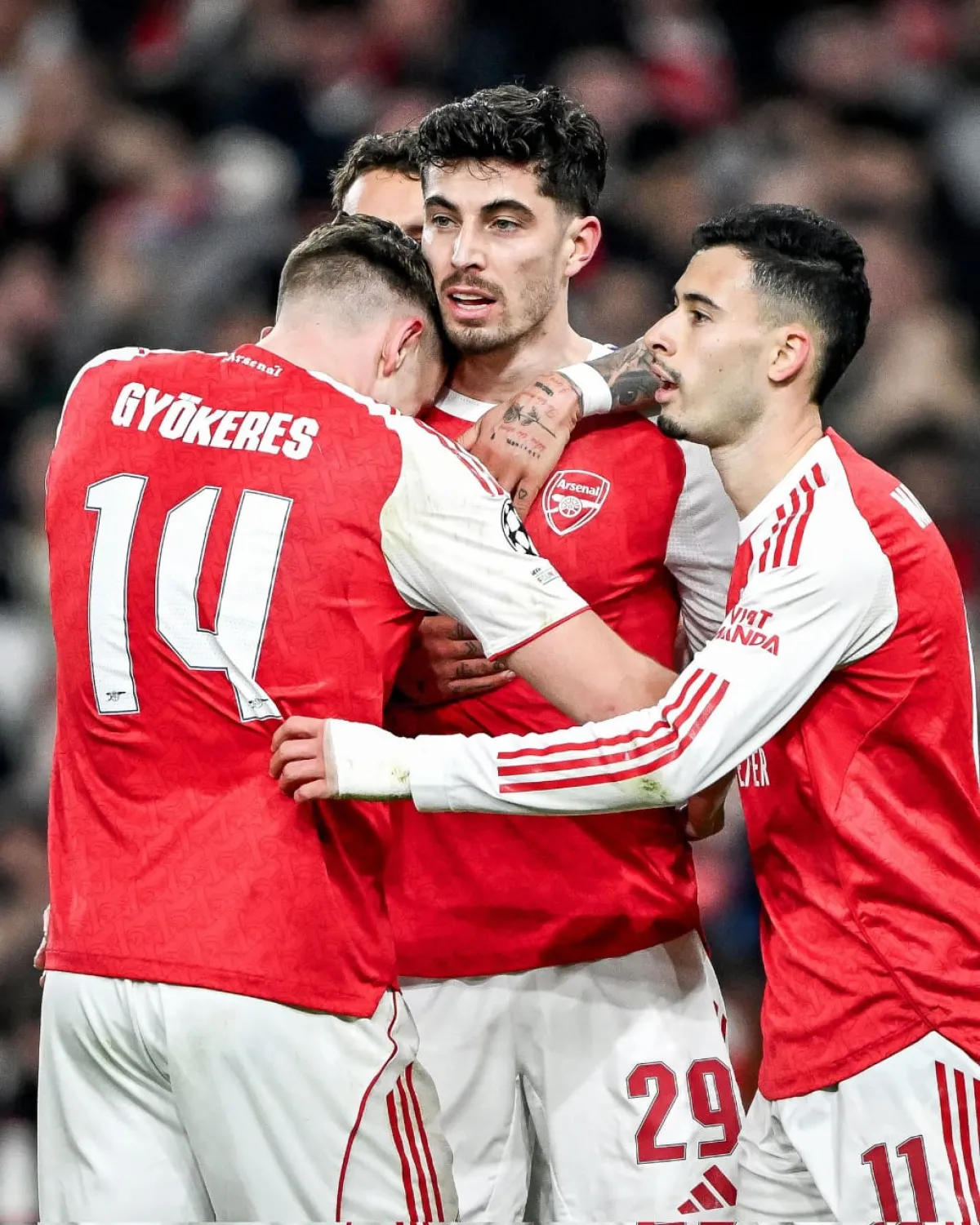 آرسنال يحسم الصدارة بالعلامة الكاملة ويُنهي مشواره الأوروبي بانتصار مثير