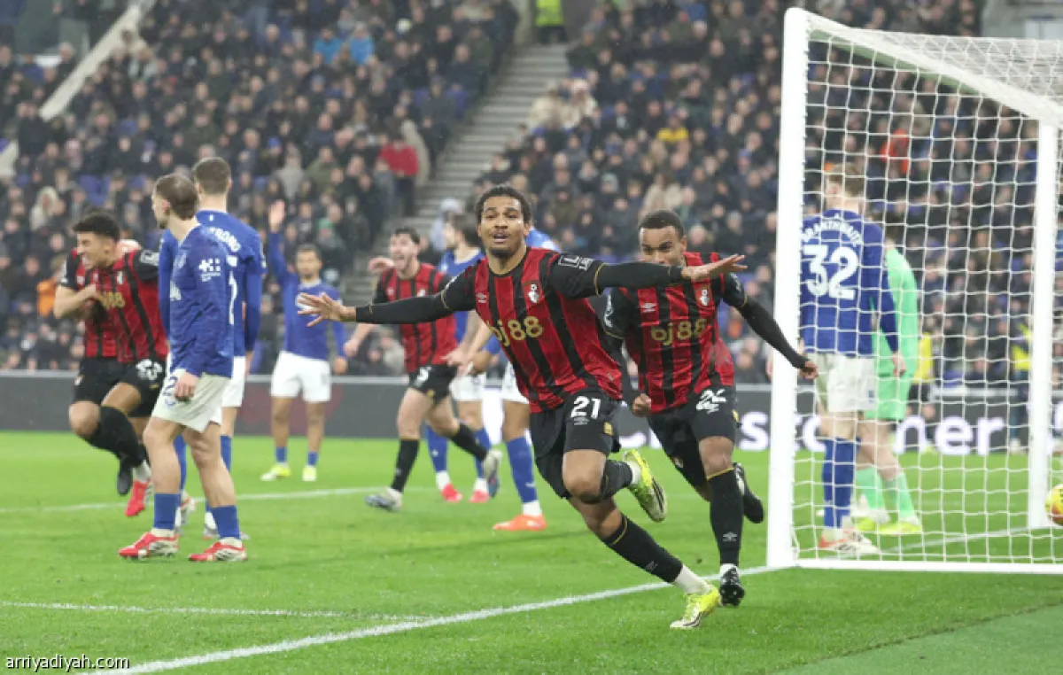 بورنموث ينتفض ويهزم إيفرتون بثنائية مثيرة في الدوري الإنجليزي