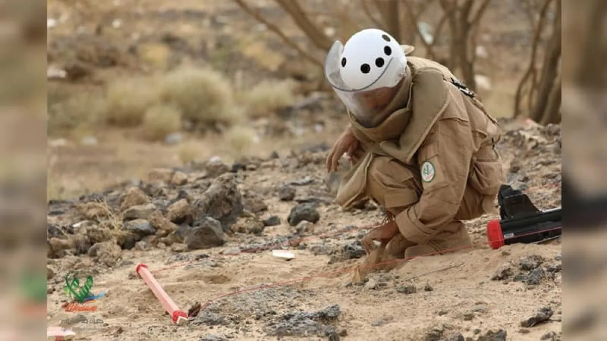 مسام ينتزع أكثر من 4 آلاف لغم وذخيرة غير منفجرة خلال أسبوعين في اليمن