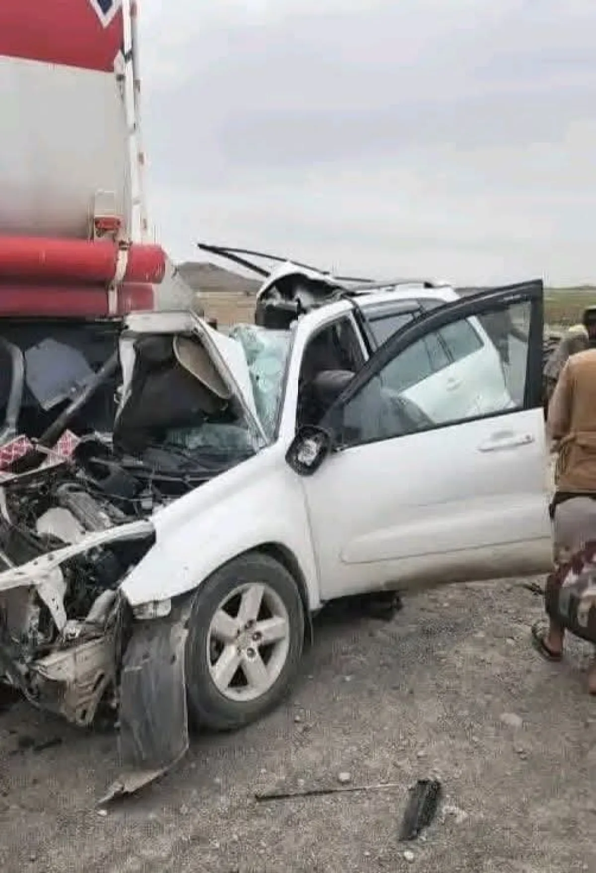 وفاة وإصابة سبعة من أسرة واحدة إثر حادث بطريق صنعاء - إب