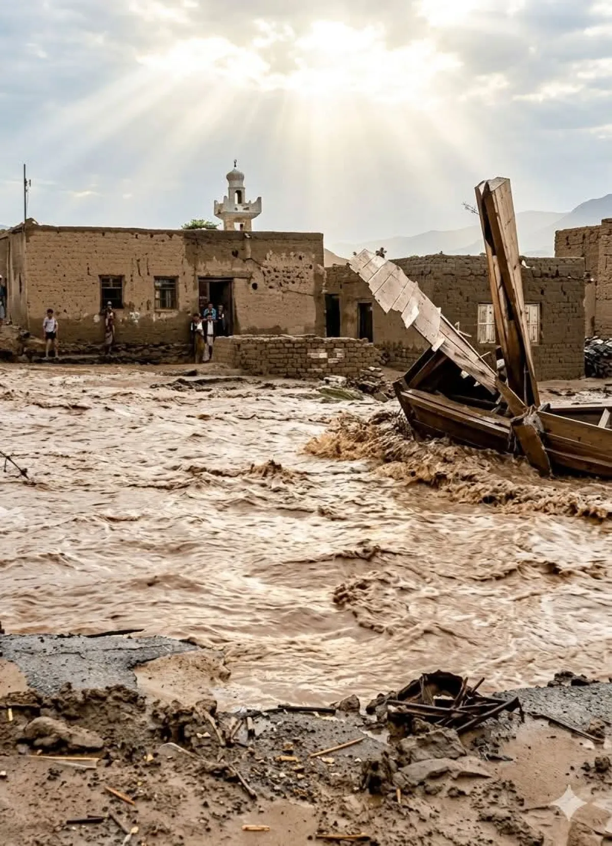 عشر وفيات وأضرار في الممتلكات جراء سيول جارفة اجتاحت المخا وموزع والوازعية بتعز