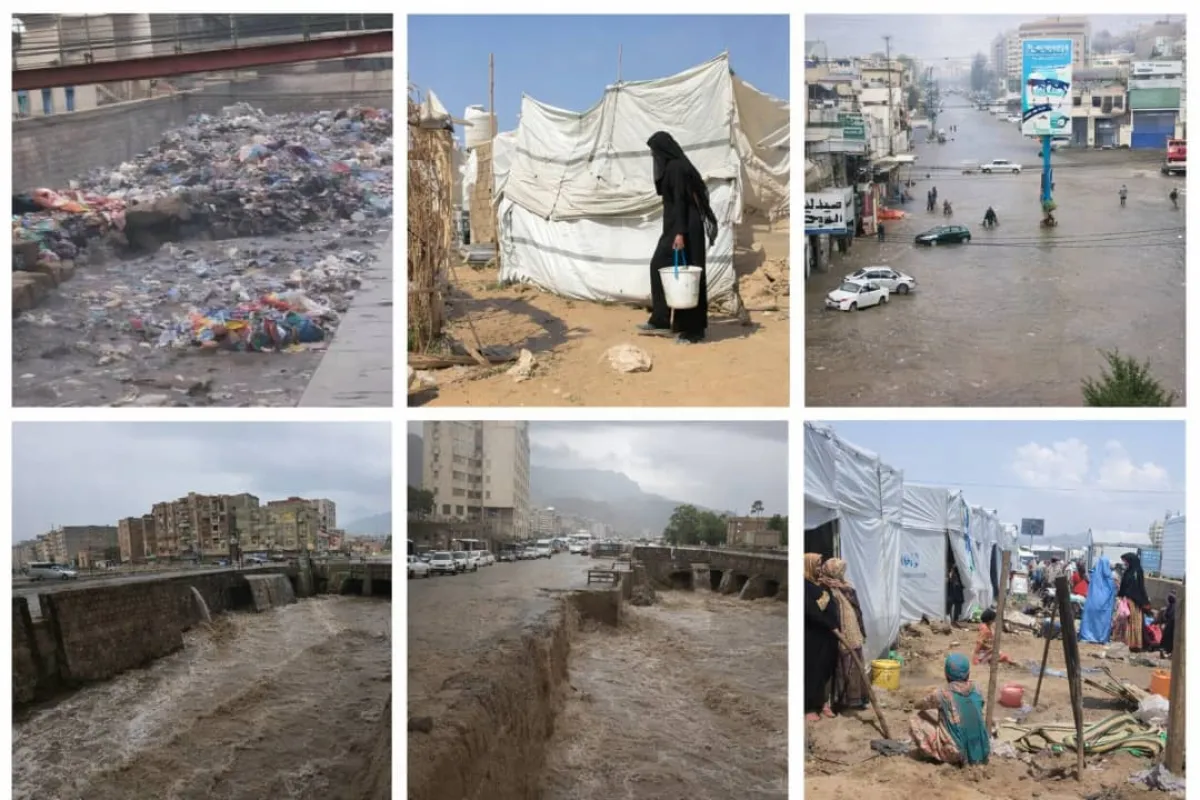 مأرب وتعز تحت وطأة النزوح والسيول.. مدن أنهكتها الحرب وتفاقمت فيها الكوارث الإنسانية