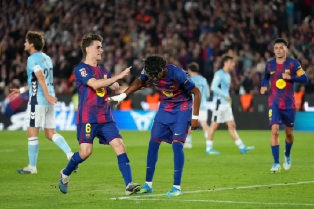 برشلونة يحسم اللقب ويخسر يامال للإصابة ضد سيلتا فيجو