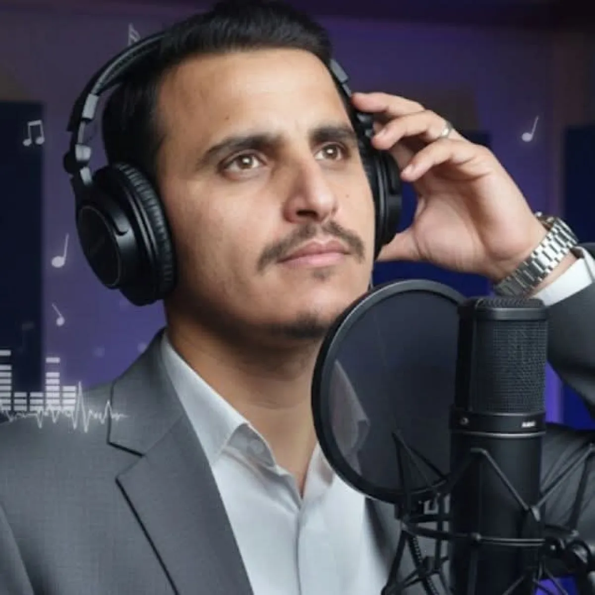 عناصر حوثية تعتدي على المنشد "يحيى صعصعة" في عمران