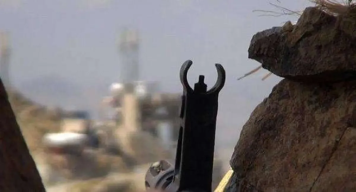 مصرع عنصر استطلاع حوثي في جبهة مريس شمالي الضالع