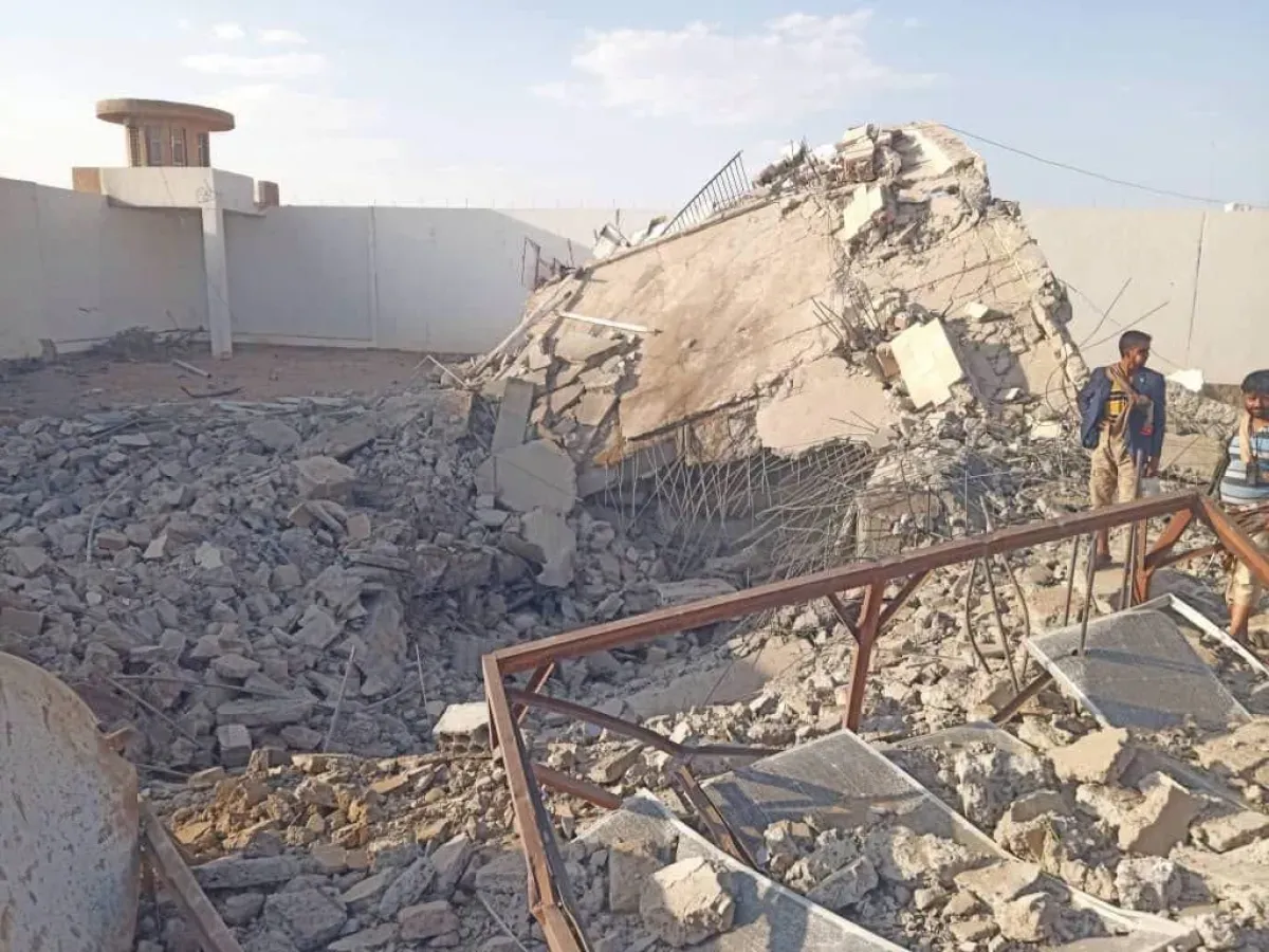 Human Rights Organization Documents Houthi Destruction of Al-Hazm Central Prison